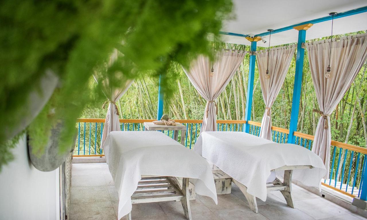 Hotel Hacienda Santa Clara サンタ・ロサ・デ・カバル エクステリア 写真