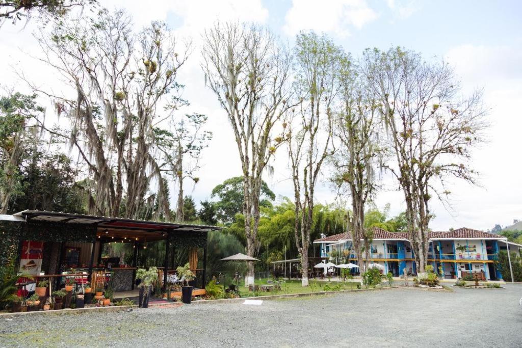 Hotel Hacienda Santa Clara サンタ・ロサ・デ・カバル エクステリア 写真
