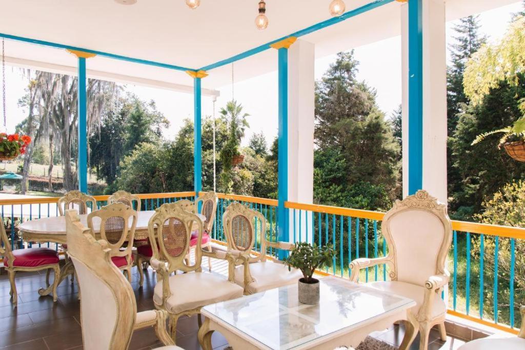 Hotel Hacienda Santa Clara サンタ・ロサ・デ・カバル エクステリア 写真